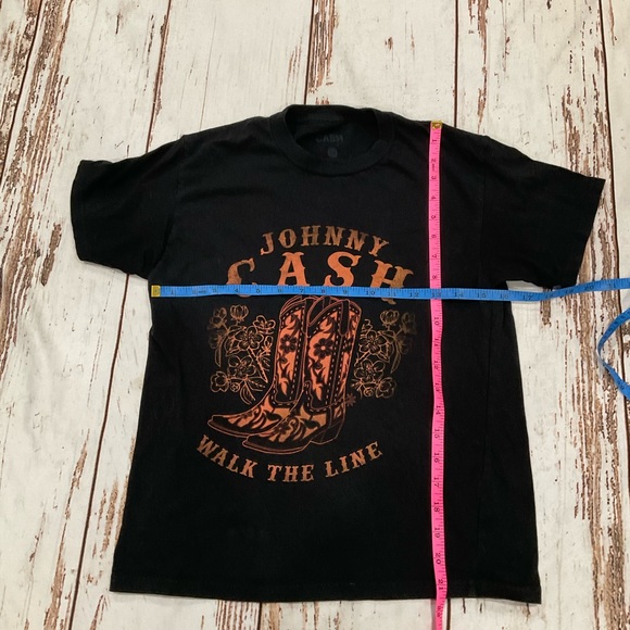 JOHNNY CASH WALK THE LINE T SHIRT - Picture 2 of 5